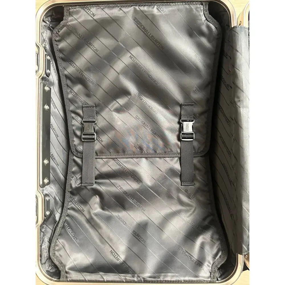 Rare Gold Zero Halliburton International Carry-On Luggage - Vintage